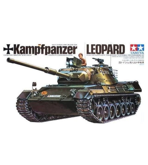TAMIYA 1/35 Scale Kampfpanzer Leopard Medium Tank Model Kit No: 35064