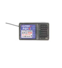 DUMBORC P6F & P6FG 2.4G 6CH Receiver with Mixed Mode Gyro For RC Car Boat Plane (X6FG)