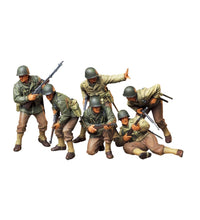 Tamiya 1/35 Scale Military WWII U.S Army Assault Infantry Set Model Kit No: 35192