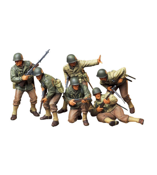 Tamiya 1/35 Scale Military WWII U.S Army Assault Infantry Set Model Kit No: 35192