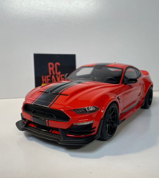 1:18 Mustang Shelby Super Snake Coupe 2021 orange/ black strip US058.