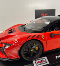 Maisto SF90 XX Stradale 1:18 Scale Red Model Ferrari Diecast Car.