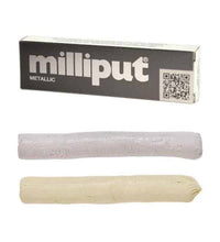 Milliput Metallic Two Part Epoxy Putty Brand New