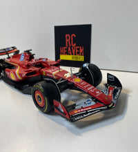 Burago 1:18 Ferrari SF-24 Charles Leclerc Seasonal Livery Formula One Model Car.