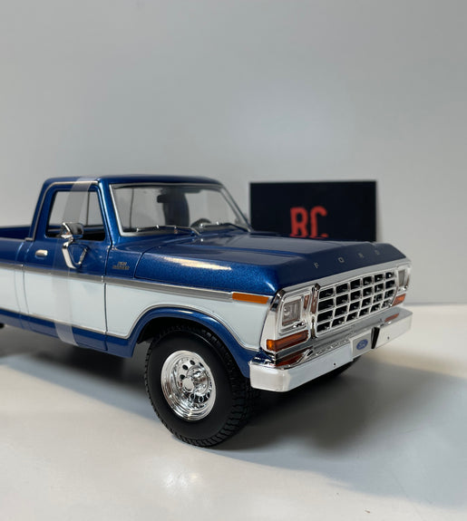 Maisto 1979 Ford F150 Pick Up 1/18 Scale Diecast Model American Muscle Car.