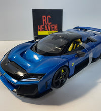 Maisto F80 Ferrari 1:18 Scale Model Diecast Car Blue.