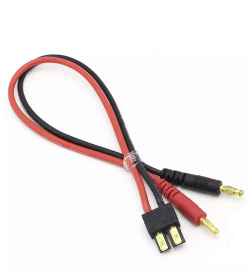Charging Cable 4.0 Bullet To Fit Traxxas TRX Lipo Battery Lead 12 AWG Heavy Duty