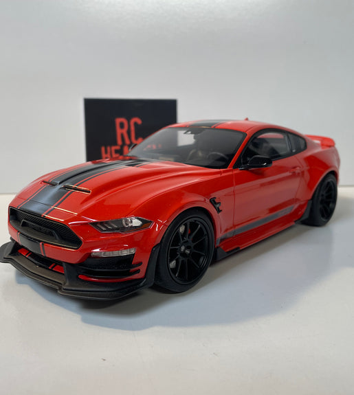 1:18 Mustang Shelby Super Snake Coupe 2021 orange/ black strip US058.