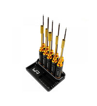 Yeah Racing Aluminium Hex & Lock Nut Drive Wrench w/ Tool Stand Combo Set Rc Tools