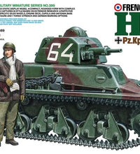 Tamiya 1/35 Scale French Light Tank H39 PZ.KPFW 38H 735 (F) Plastic Model Kit No: 35389