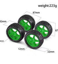 1/10 Rc Car Off Road Wheels & Tyres For 1:10 Off-Road Car HSP Kyosho HPI