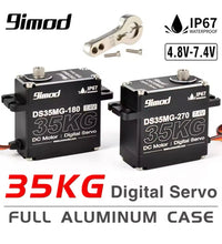 Servo 20KG & 35KG 180* Rotation Rc Car 1/10 1/8 High Torque Steering Servo.
