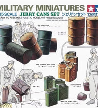 Tamiya 1/35 Scale Military Jerry Cans Set Model Kit No: 35026