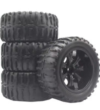 HSP 88015 1:10 Monster Truck Bigfoot HSP 94111 94108 94188 Set Of 4 Rims Tyres.