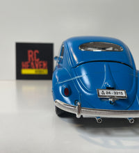 Maisto 1/18 Scale - 1955 Volkswagen Kafer.VW Beetle Diecast Model Car  Blue.