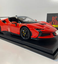 Maisto SF90 XX Stradale 1:18 Scale Red Model Ferrari Diecast Car.