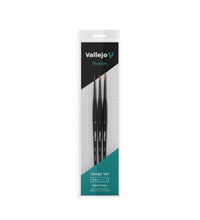 Vallejo Paint Brushes Design Set (Sizes 0, 1 & 2)