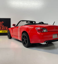 Maisto Honda S2000 1/18 Scale Diecast Model Car -JDM -V-TEC- Sports Car