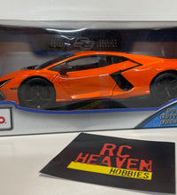 Maisto Lamborghini Revuelto 2023 1:18 Scale Orange Diecast Model Car.