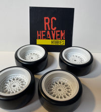 Rc Car Drift Wheels 1/10 12mm Hex Mounts 3mm Offset