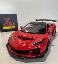 Maisto 1/18 Special Edition Chevrolet Corvette ZR1 Coupe Red Diecast Model Car.