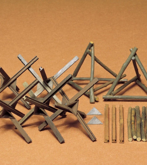 Tamiya 1/35 Scale Barricade Set Model Kit No: 35027