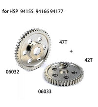 HSP 06032 47T & 42T 06033 Metal Speed Reduction Gear Rc 1/10 94155 94166 94177