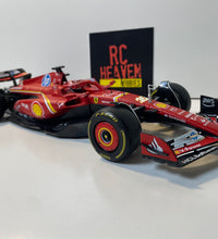 Burago 1:18 Ferrari SF-24 Charles Leclerc Seasonal Livery Formula One Model Car.