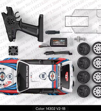 Lancia Hyper Go MJX 4WD 14302 1/14 Brushless RC Drift Car Rally Car RTR 65KPH