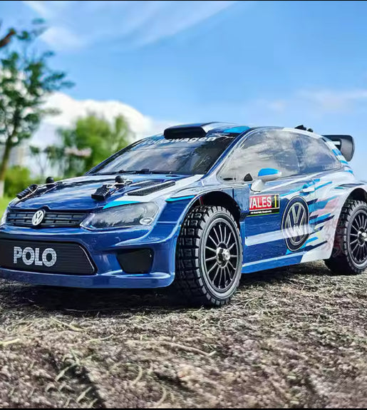 MJX 14304 Hyper Go Volkswagen Polo 4WD Brushless 1/14 Scale RC Car RTR Lipo 2S & Charger.