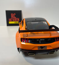 Maisto 2025 Mustang GTD 1/18 Scale Diecast Model American Muscle Car Orange.