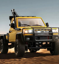 Toyota LC79 4WD RC Crawler With Crane - MN Model - 1/12 Scale RTR MN-82R-Y