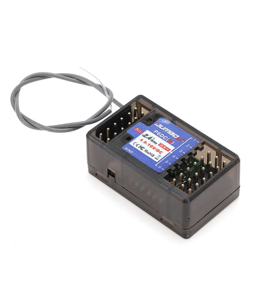 P6DCG RC Gyro Receiver with Linkage LED Simulation System 2.4Ghz Dumborc DDF-350