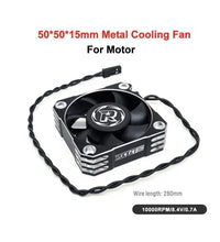 Surpass Rocket 50mm Aluminium High Speed 10000 rpm Rc Car Cooling Fan  1/8 1/5