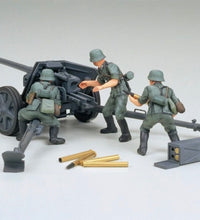 Tamiya 1/35 Scale German 75mm Anti-Tank Gun Model Kit No: 35047