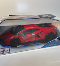 Maisto Lamborghini Revuelto 2023 Red 1:18 Scale Diecast Model Car.