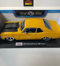 Maisto 1970 Chevrolet Nova SS Coupe 1/18 Scale Diecast Model Car.