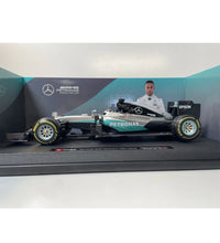 Burago 1:18 Mercedes Benz AMG Petronas F1 FW07 Hybrid Lewis Hamilton British GP.