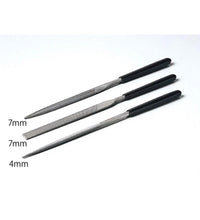 Tamiya Basic File Set Medium Double Cut - Model Kit Builder - Rc Car Kit - 74046
