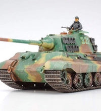 Tamiya 1/35 Scale German King Tiger Production Turret Model Kit No: 35164