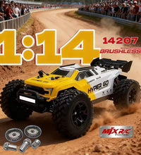 MJX Hyper Go 14207 4WD 1/14 Scale Brushless RC Car Truggy RTR