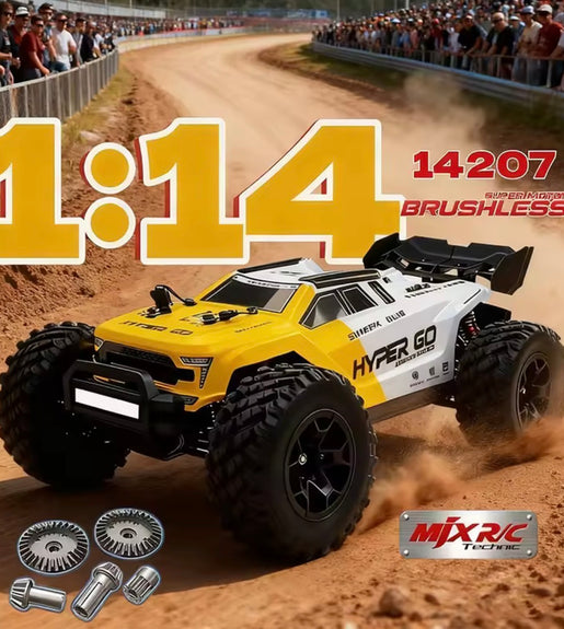MJX Hyper Go 14207 4WD 1/14 Scale Brushless RC Car Truggy RTR