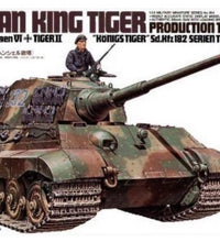 Tamiya 1/35 Scale German King Tiger Production Turret Model Kit No: 35164