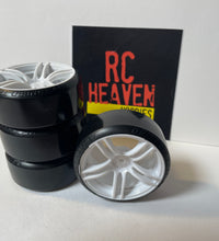 Rc Car Drift Wheels 1/10 12mm Hex Mounts To Fit HSP HPI TT-01 TT-02 VRX Tamiya.