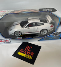 Maisto 1/18 Scale Porsche 911 GT3 RS4.0 Diecast Model Car.