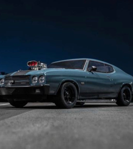 Kyosho Fazer Mk2 1970 Chevelle 1/10 Electric Brushless ReadySet (Dark Blue)