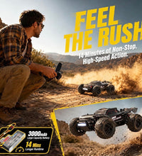 MJX Hyper Go 14207 4WD 1/14 Scale Brushless RC Car Truggy RTR