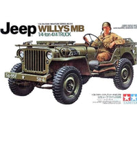 Tamiya 1/35 Scale Jeep Willys MB 1/4-Ton 4x4 Truck Model Kit No: 35219