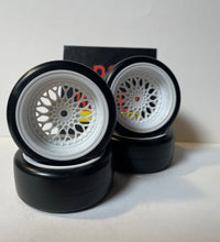 Rc Car Drift Wheels 1/10 12mm Hex Mounts 3mm Offset