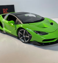 Maisto Lamborghini Centenario  1:18 Scale Diecast Model Car Green.